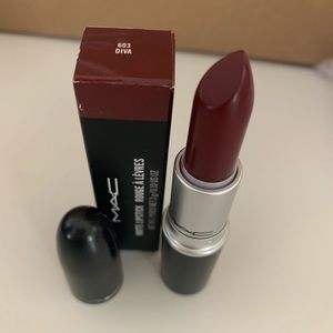Mac lipstick color diva, never used.